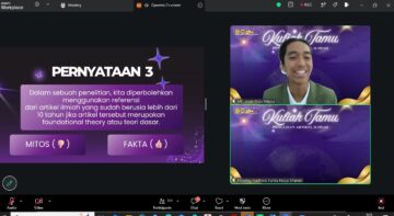 KULIAH TAMU PENULISAN ARTIKEL ILMIAH 2026: WRITE, SUBMIT, PUBLISH